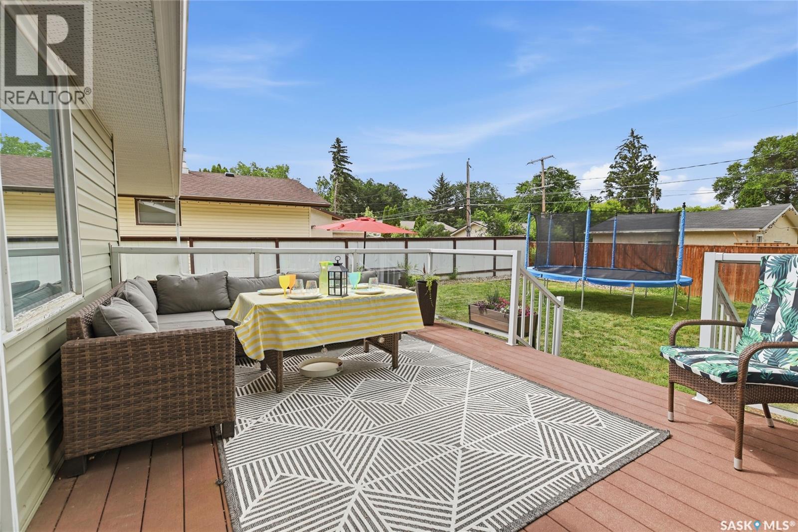80 Cameron Crescent, Regina, SK - Outdoor With Deck Patio Veranda With Exterior