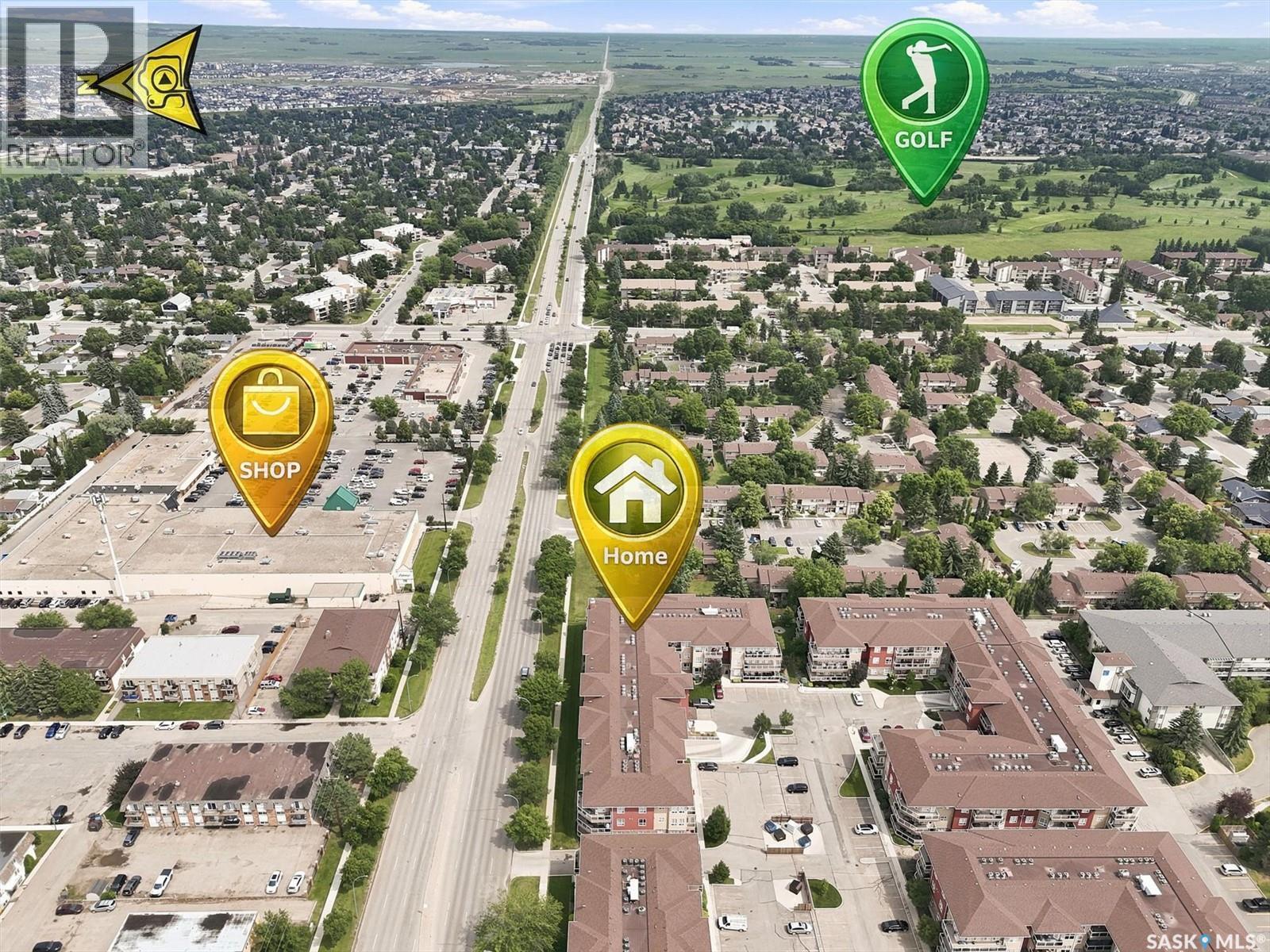 210 1015 Moss Avenue, Saskatoon, SK - With View
