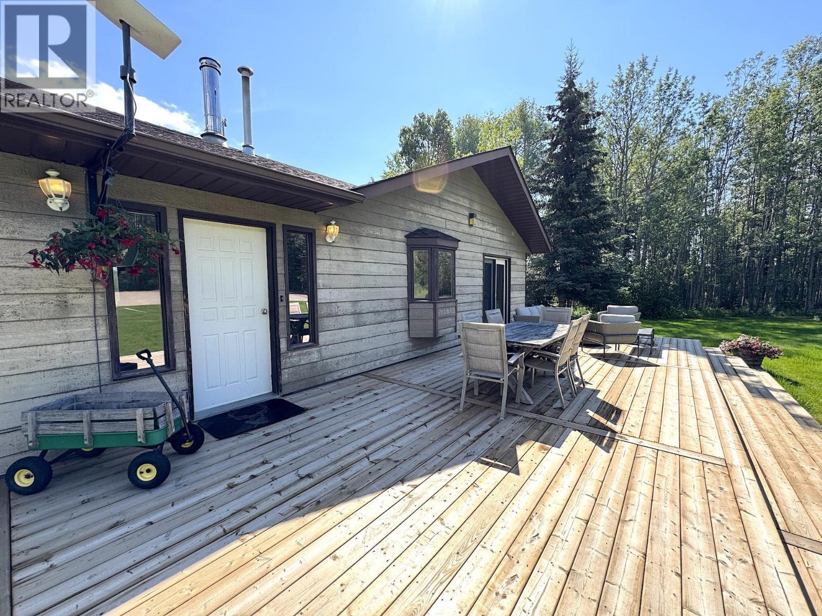 15562 287 Road, Fort St. John, BC - Outdoor With Deck Patio Veranda With Exterior
