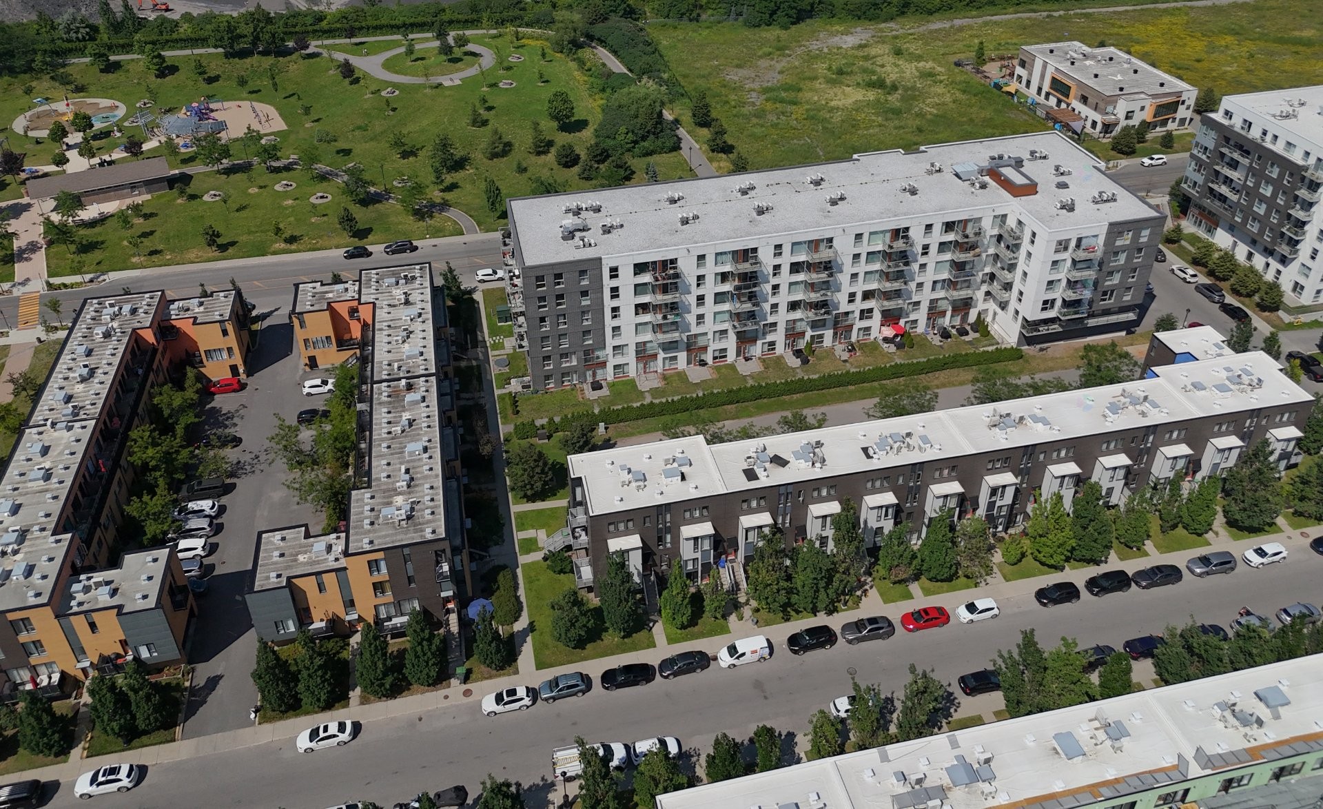 Overall view - 5301 Rue Gabriele-Frascadore, Montréal (Mercier/Hochelaga-Maisonneuve), QC - Outdoor With View