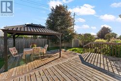 2 tier deck with gazebo - 