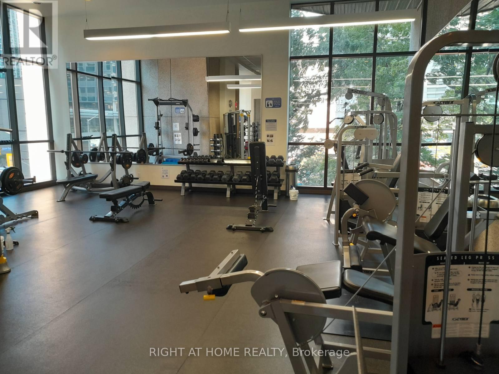 2803 - 33 Harbour Square, Toronto, ON - Indoor Photo Showing Gym Room