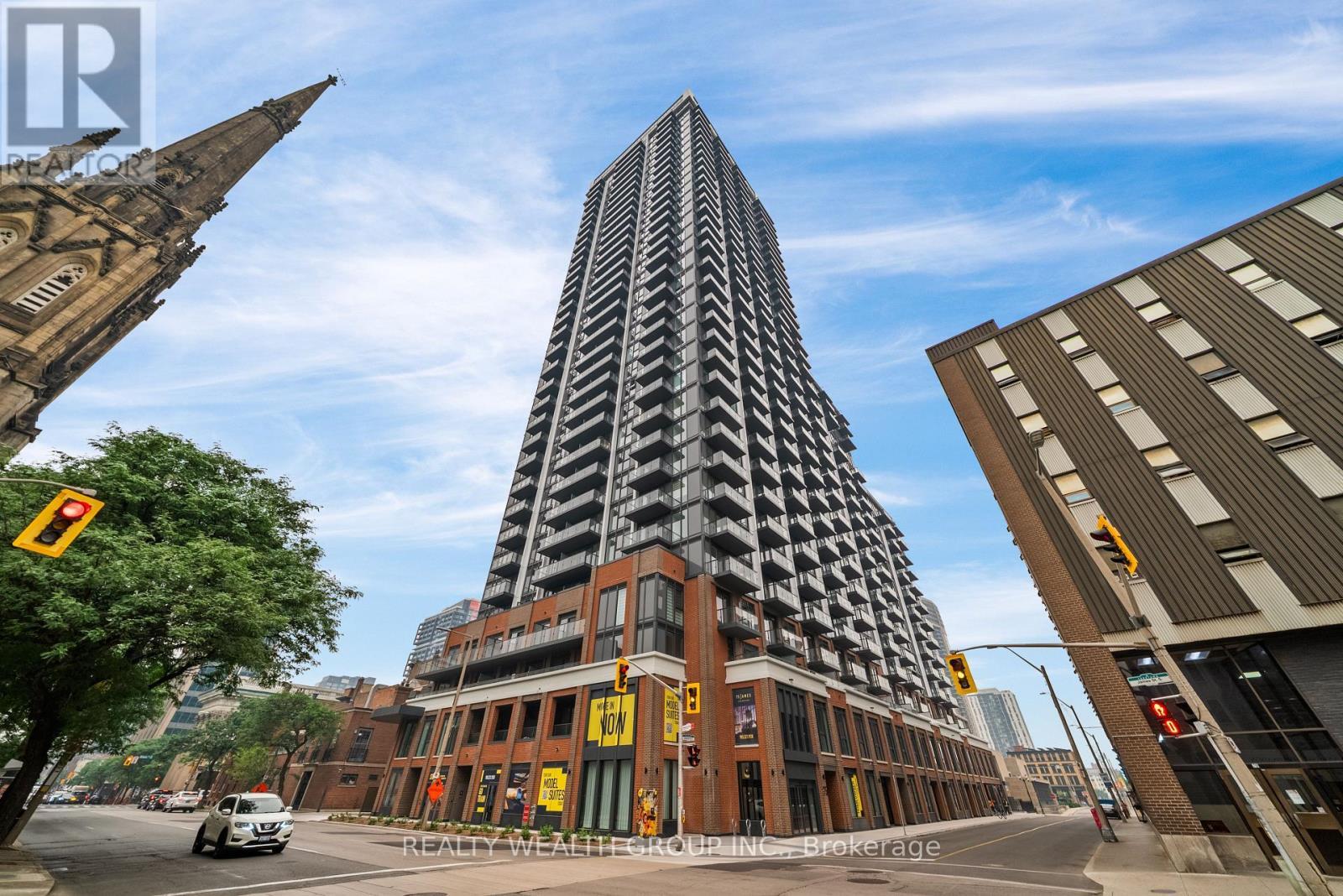 1224 - 75 James Street S, Hamilton, ON - Outdoor With Facade