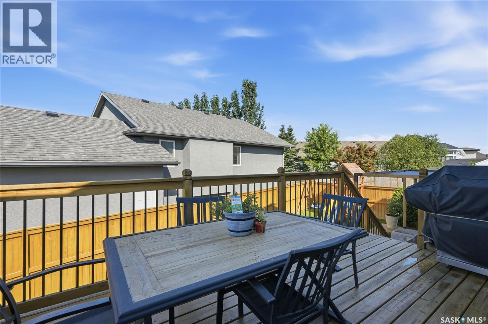 822 Werschner Court, Saskatoon, SK - Outdoor With Deck Patio Veranda With Exterior