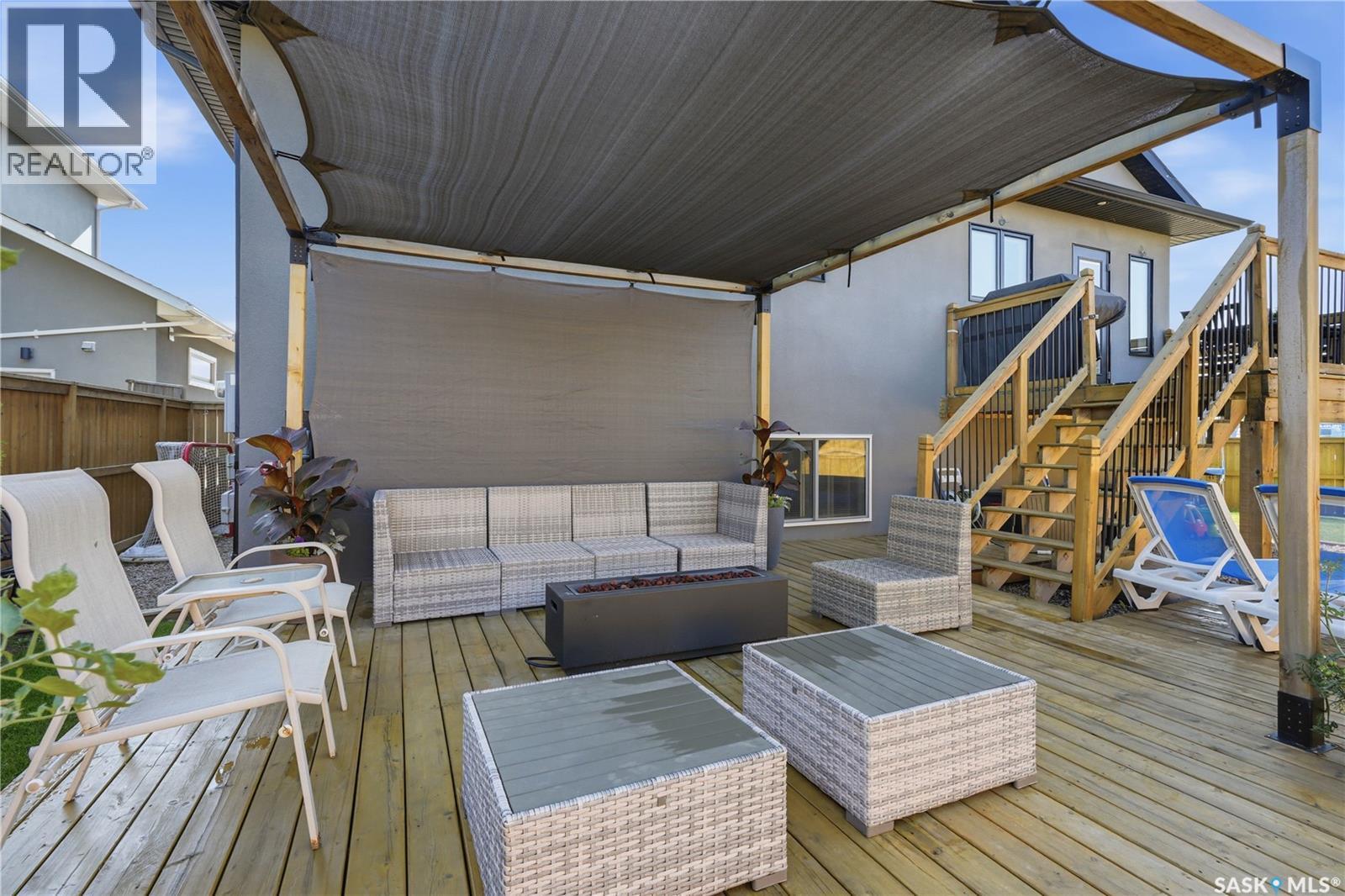 822 Werschner Court, Saskatoon, SK - Outdoor With Deck Patio Veranda With Exterior