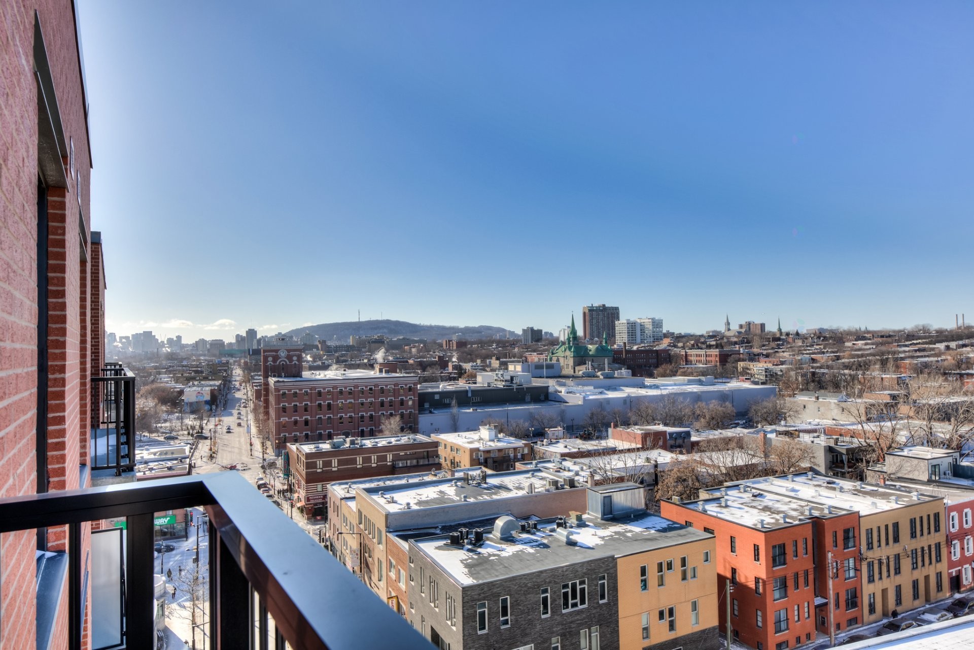 Balcony - 310-1971 Rue Du Havre, Montréal (Ville-Marie), QC - Outdoor With View