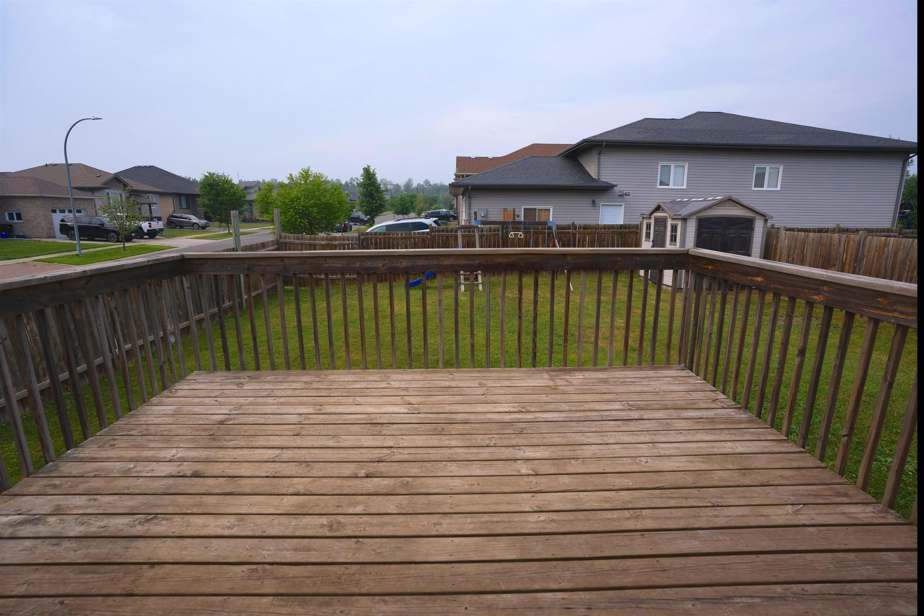 461 Longbow Street, Thunder Bay, ON - Outdoor With Deck Patio Veranda With Exterior