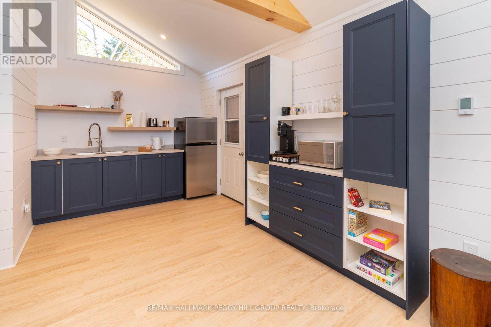 8863 Highway 17 E, Calvin, ON - Indoor Photo Showing Kitchen With Double Sink