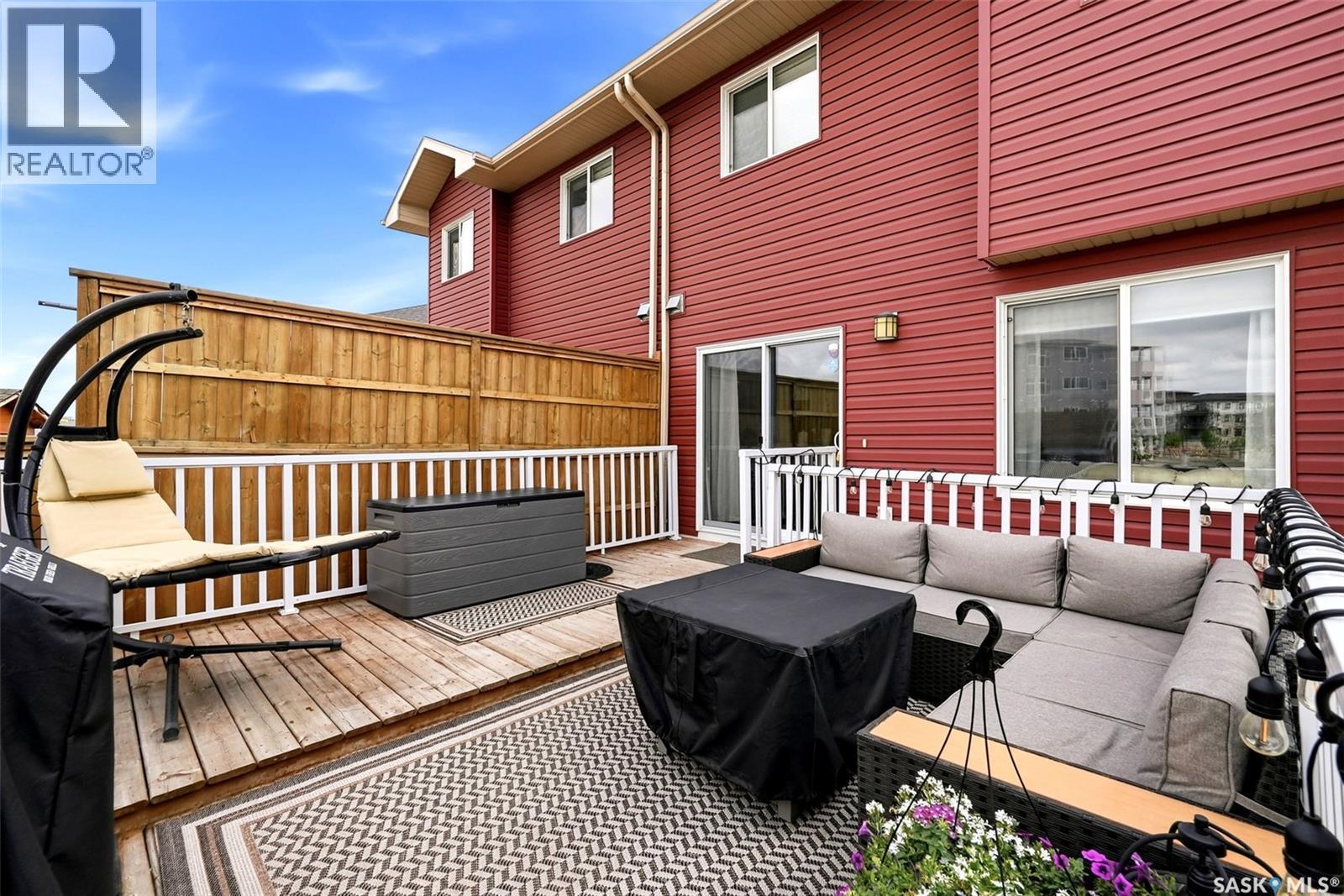 4550 Green Poplar Lane, Regina, SK - Outdoor With Deck Patio Veranda With Exterior