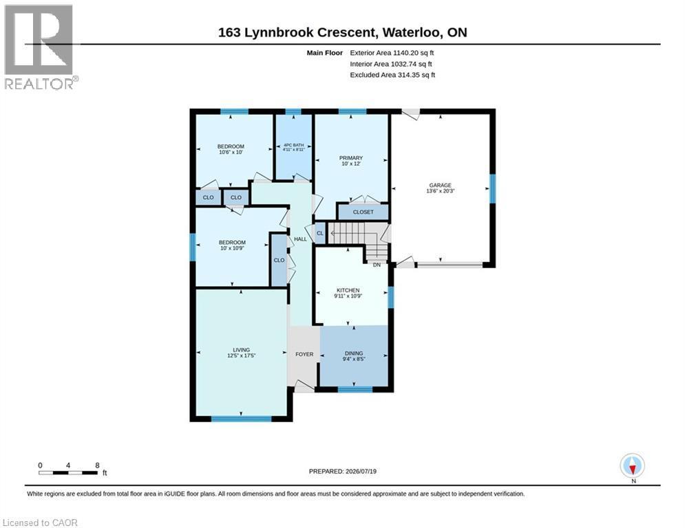 Floor plan - 163 Lynnbrook Crescent, Waterloo, ON - Other