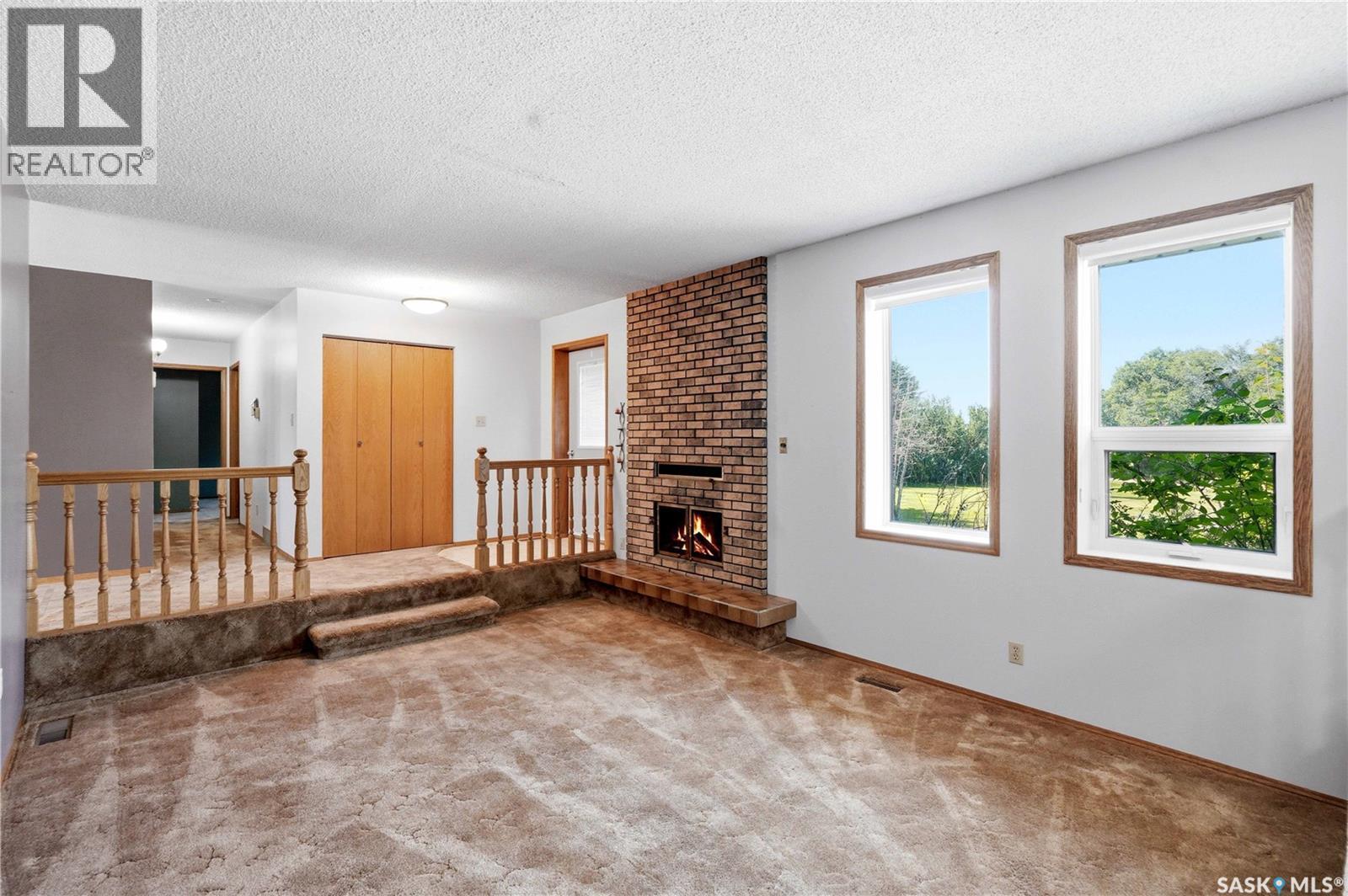 Donahue Acreage, Perdue Rm No. 346, SK - Indoor With Fireplace