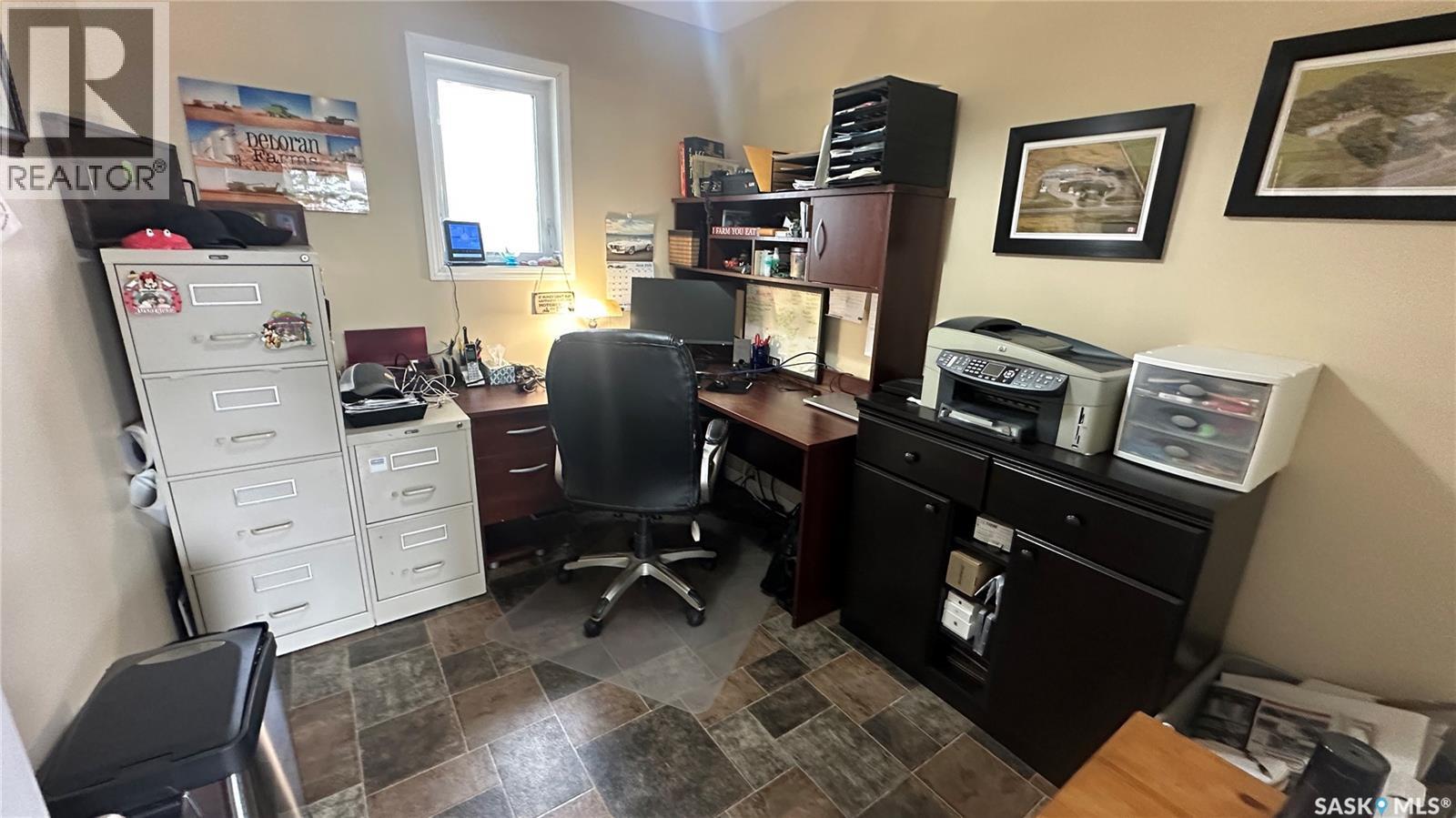 Melfort Acreage, Willow Creek Rm No. 458, SK - Indoor Photo Showing Office