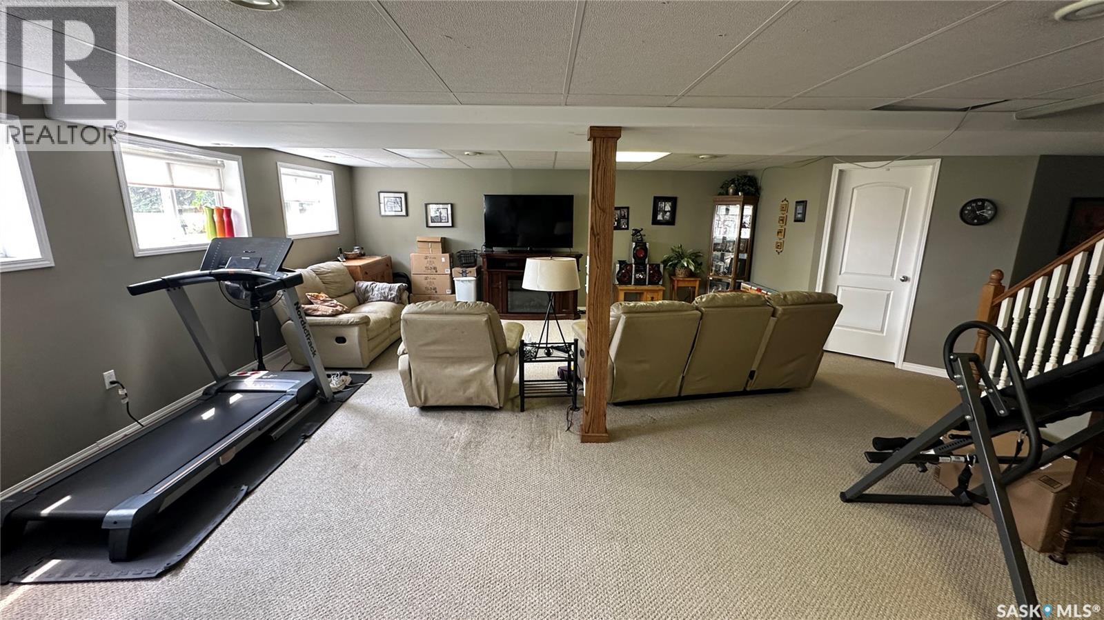 Melfort Acreage, Willow Creek Rm No. 458, SK - Indoor Photo Showing Gym Room