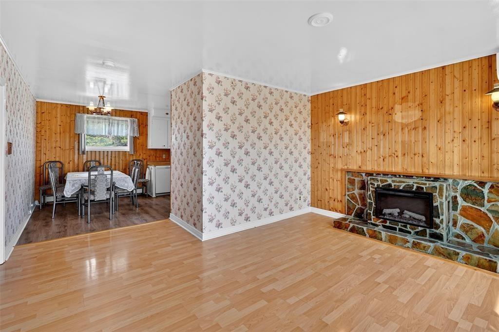12-14 Barnes Road, Bay Roberts, NL - Indoor Photo Showing Living Room With Fireplace