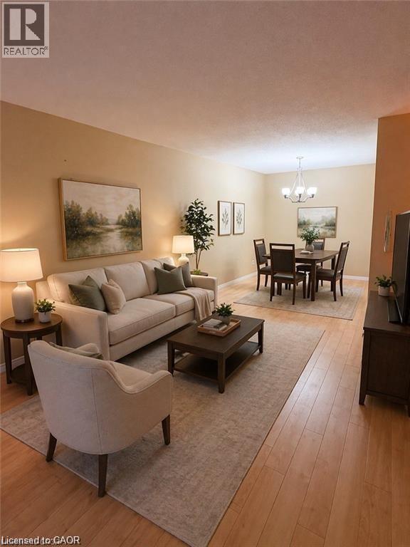 500 Westmount Road W Unit# 103, Kitchener, ON - Indoor Photo Showing Living Room