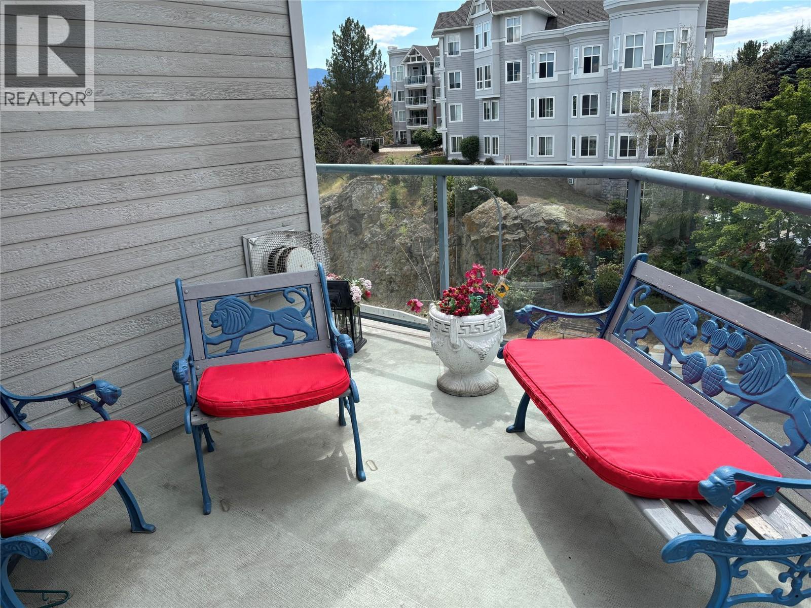 3221 Centennial Drive Unit# 401, Vernon, BC - Outdoor With Balcony With Exterior