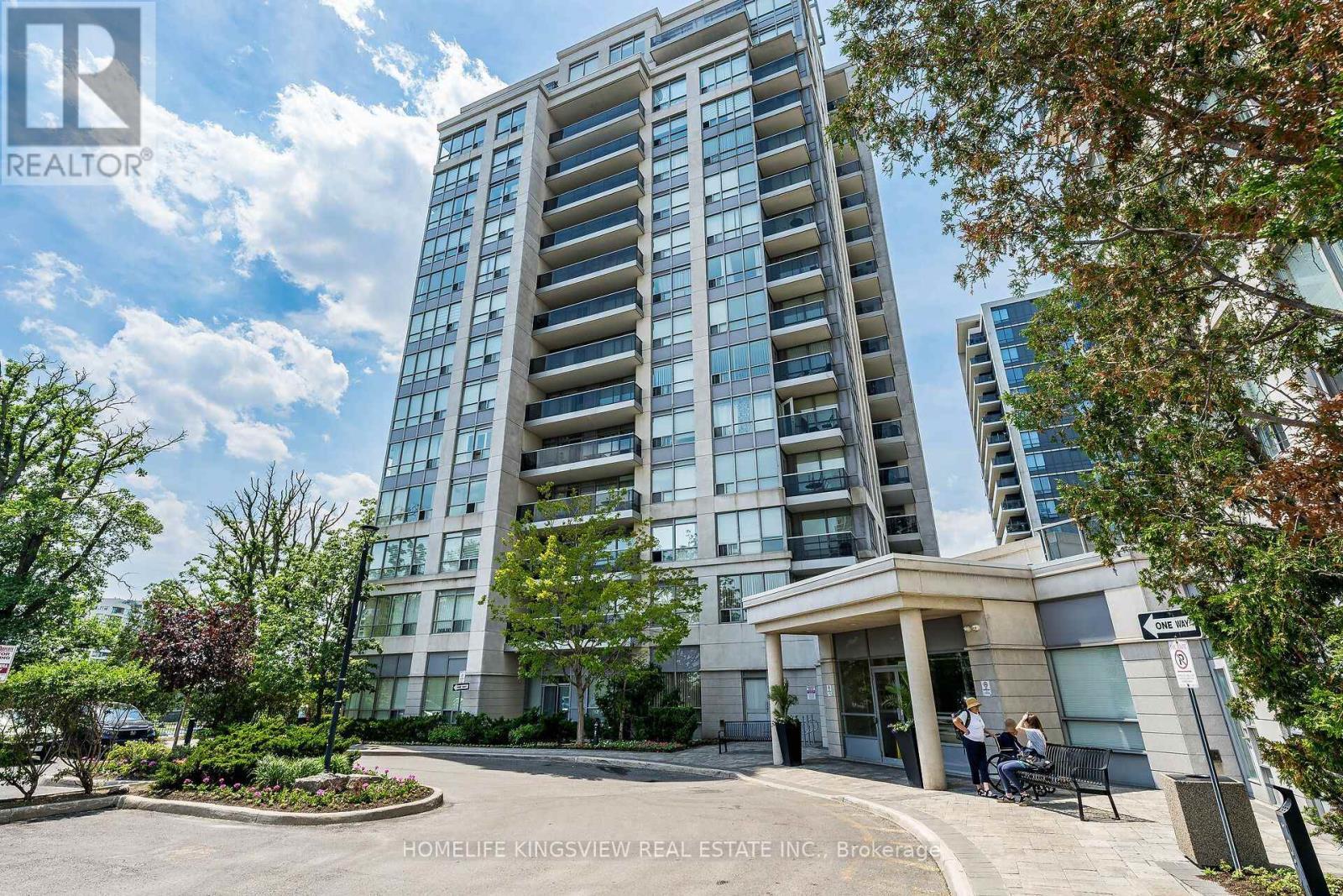 807 - 60 Disera Drive, Vaughan, ON - Outdoor With Balcony With Facade