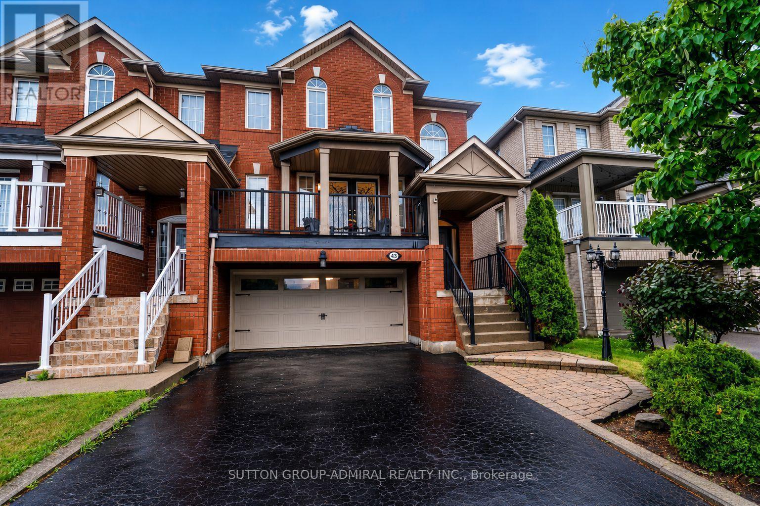 43 Mainland Crescent, Vaughan, ON - Outdoor With Balcony With Facade
