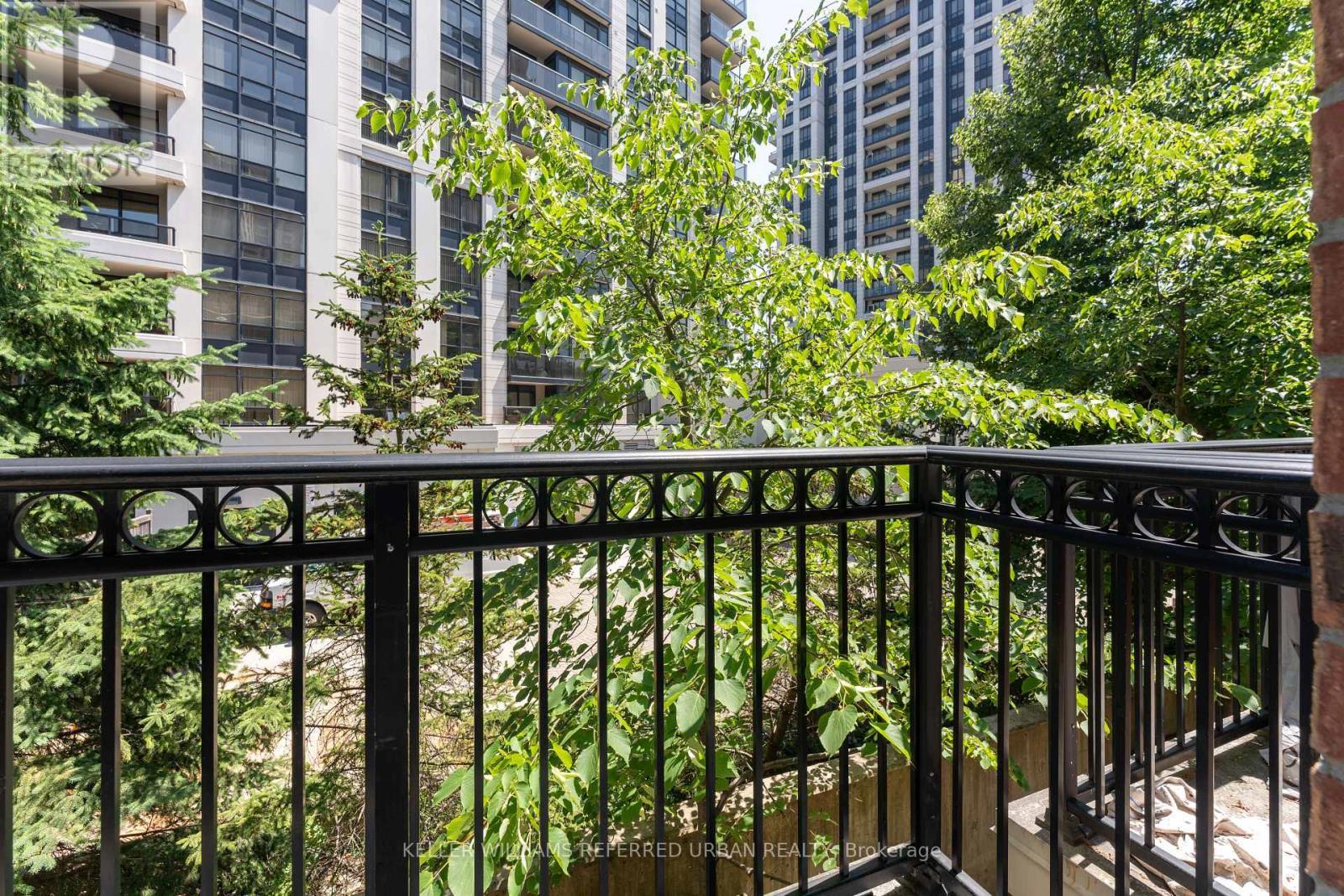 Balcony from Primary Bedroom - 651 - 3 Everson Drive, Toronto, ON - Outdoor With Balcony