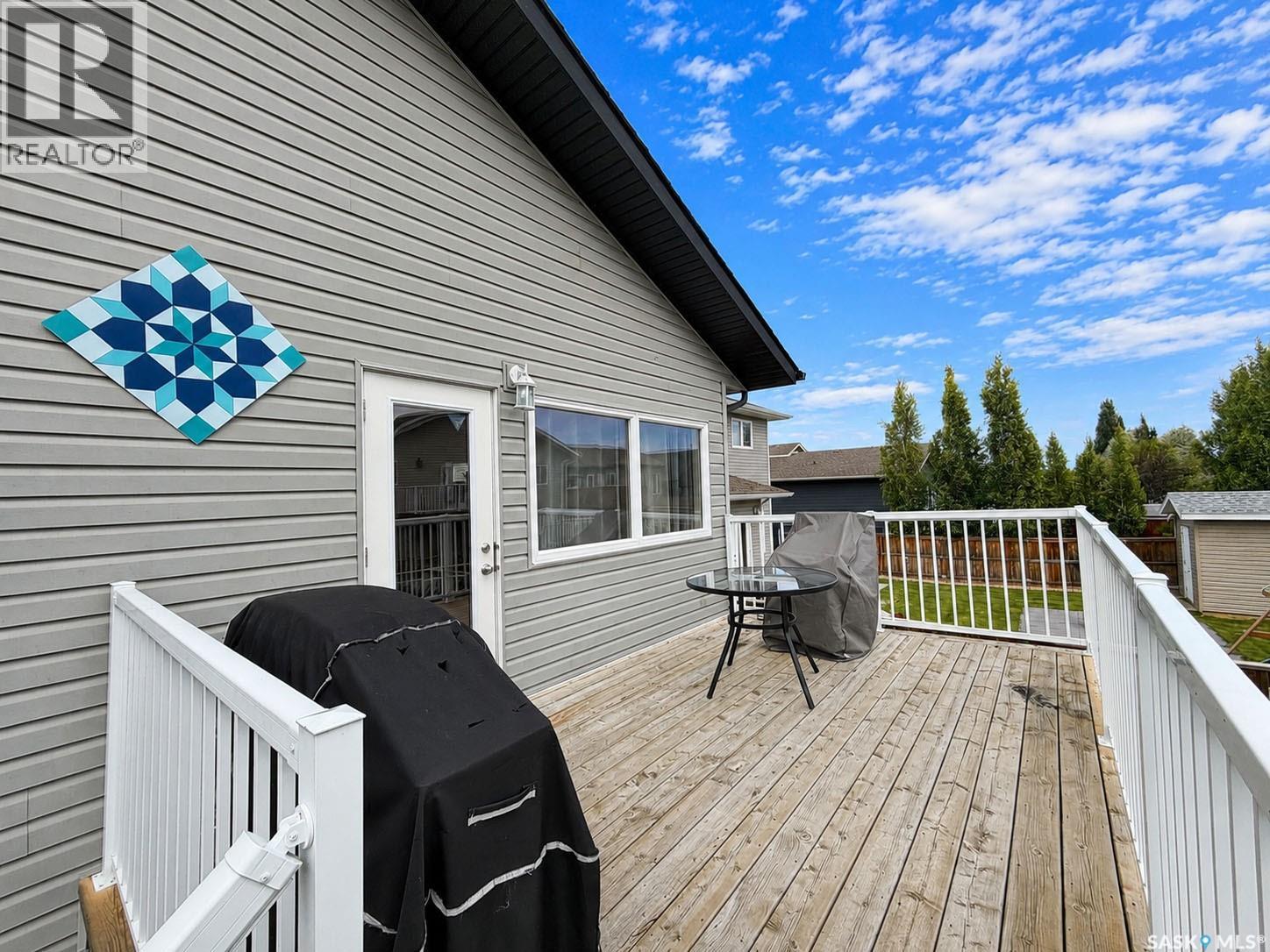 6 Guy Drive, Prince Albert, SK - Outdoor With Deck Patio Veranda With Exterior