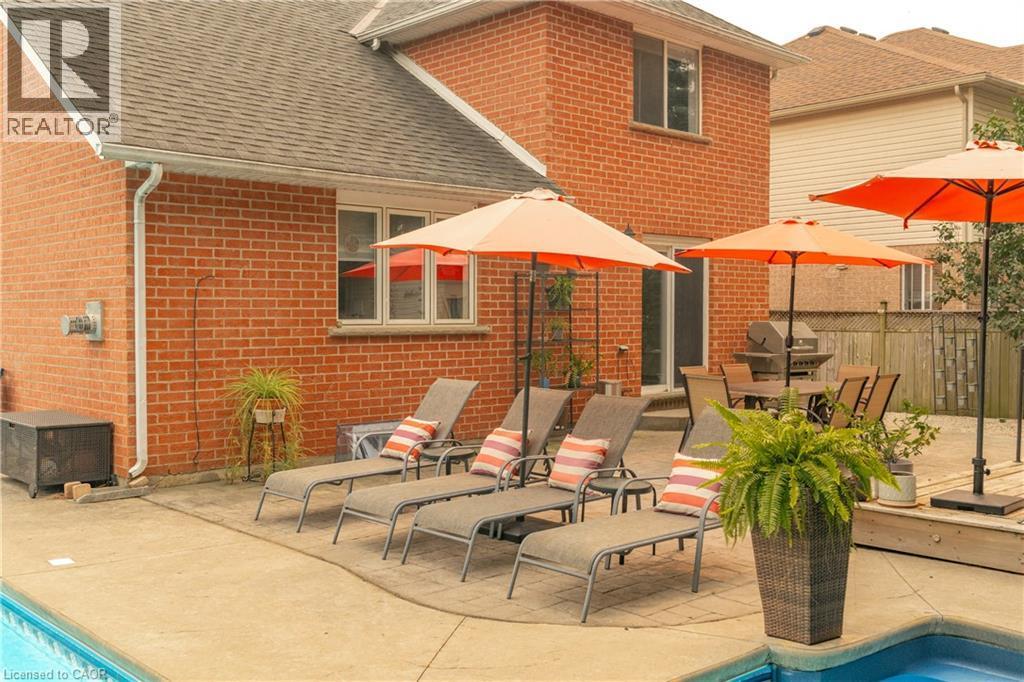 79 Beaverbrook Crescent, Cambridge, ON - Outdoor With In Ground Pool With Deck Patio Veranda With Exterior