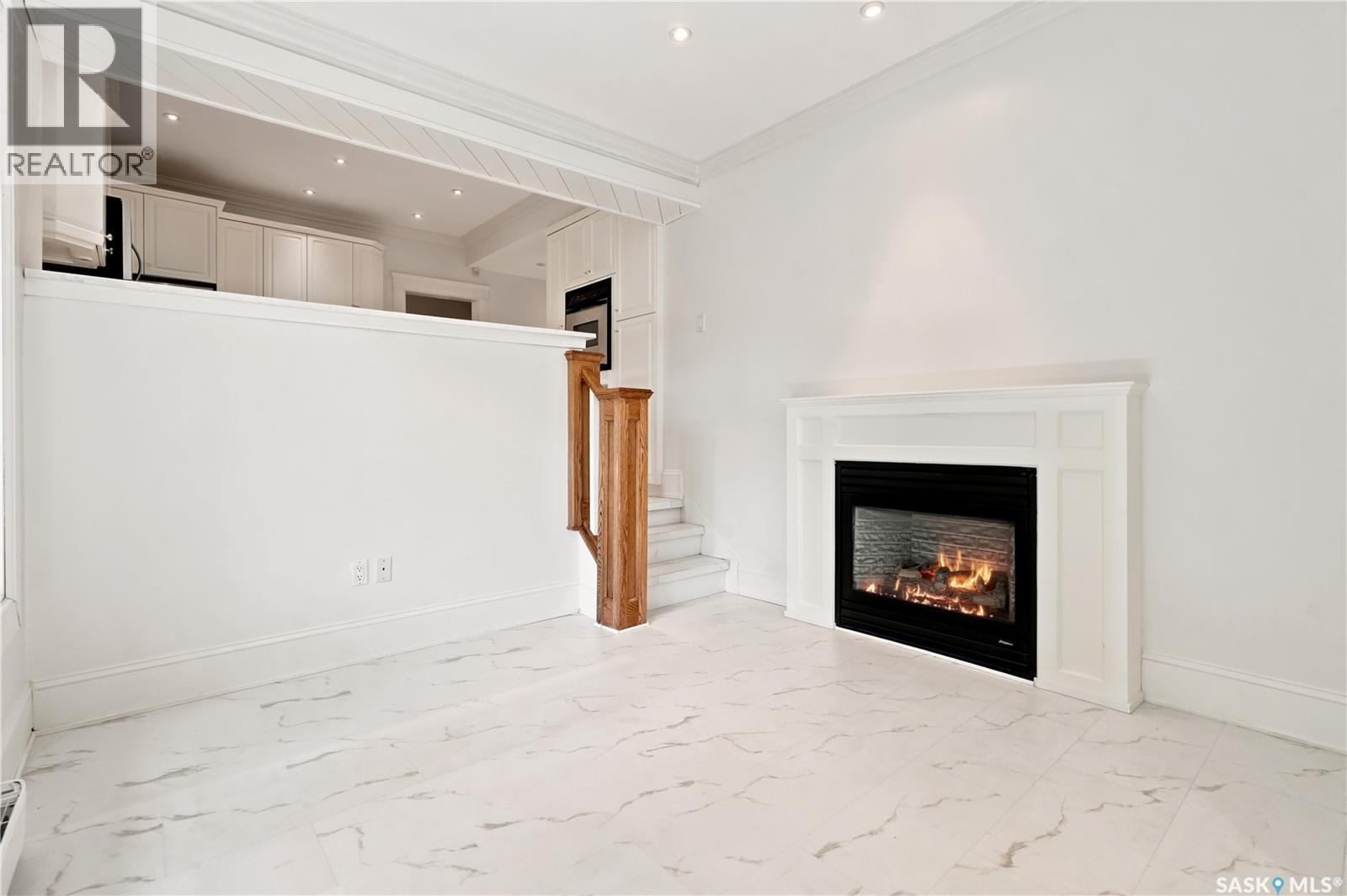 3151 Angus Street, Regina, SK - Indoor With Fireplace