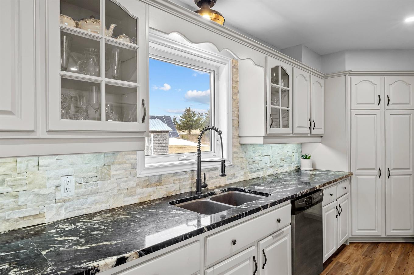 37 Franks Lane, Souris West, PE - Indoor Photo Showing Kitchen With Double Sink With Upgraded Kitchen