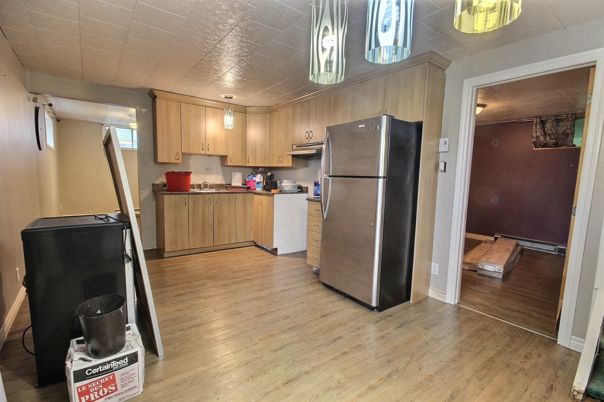 Family Room - 1017 Rue Martel, Rouyn-Noranda, QC - Indoor Photo Showing Kitchen