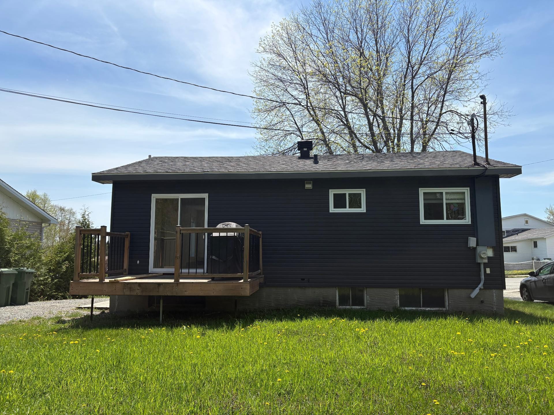 Back of Structure - 1017 Rue Martel, Rouyn-Noranda, QC - Outdoor With Deck Patio Veranda