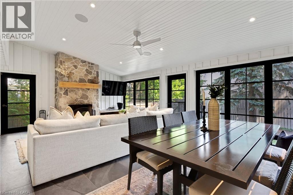203 Forsyth Drive, Waterloo, ON - Indoor With Fireplace