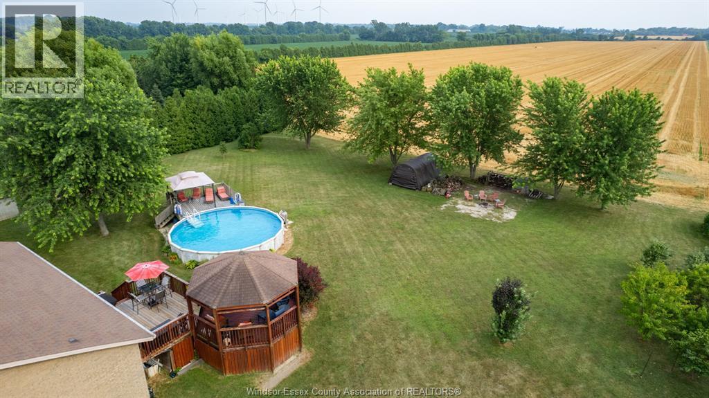 7841 Collison Sideroad, Amherstburg, ON - Outdoor With Above Ground Pool With View