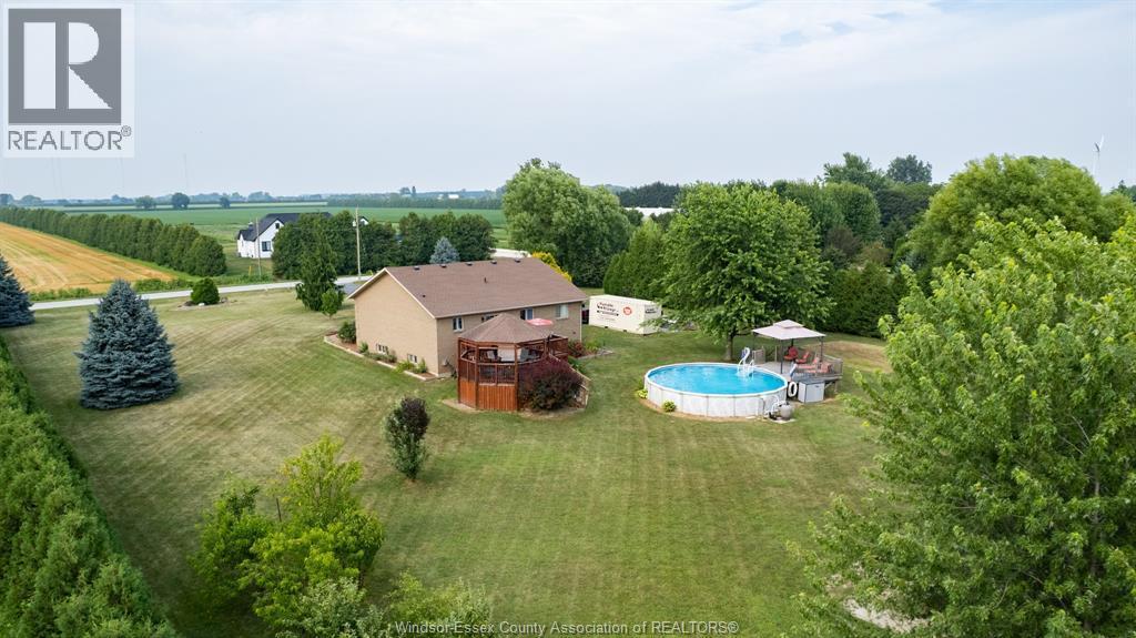 7841 Collison Sideroad, Amherstburg, ON - Outdoor With Above Ground Pool With View