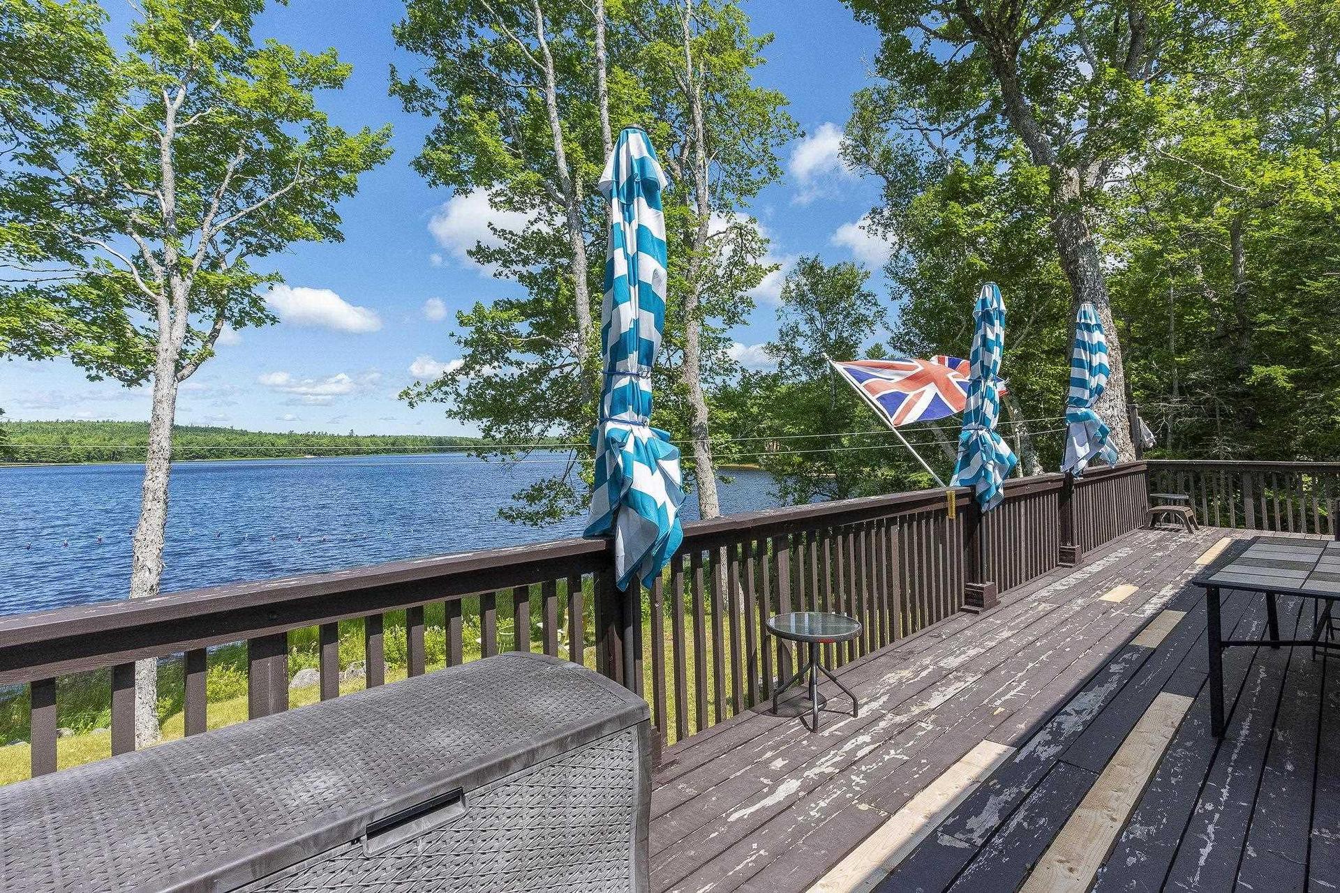 40 Hide Away Lane, Crossburn, NS - Outdoor With Body Of Water With Deck Patio Veranda
