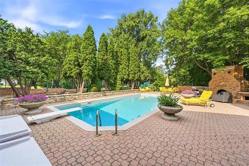 2020 Henderson Hwy, Winnipeg, MB - Outdoor With In Ground Pool With Backyard
