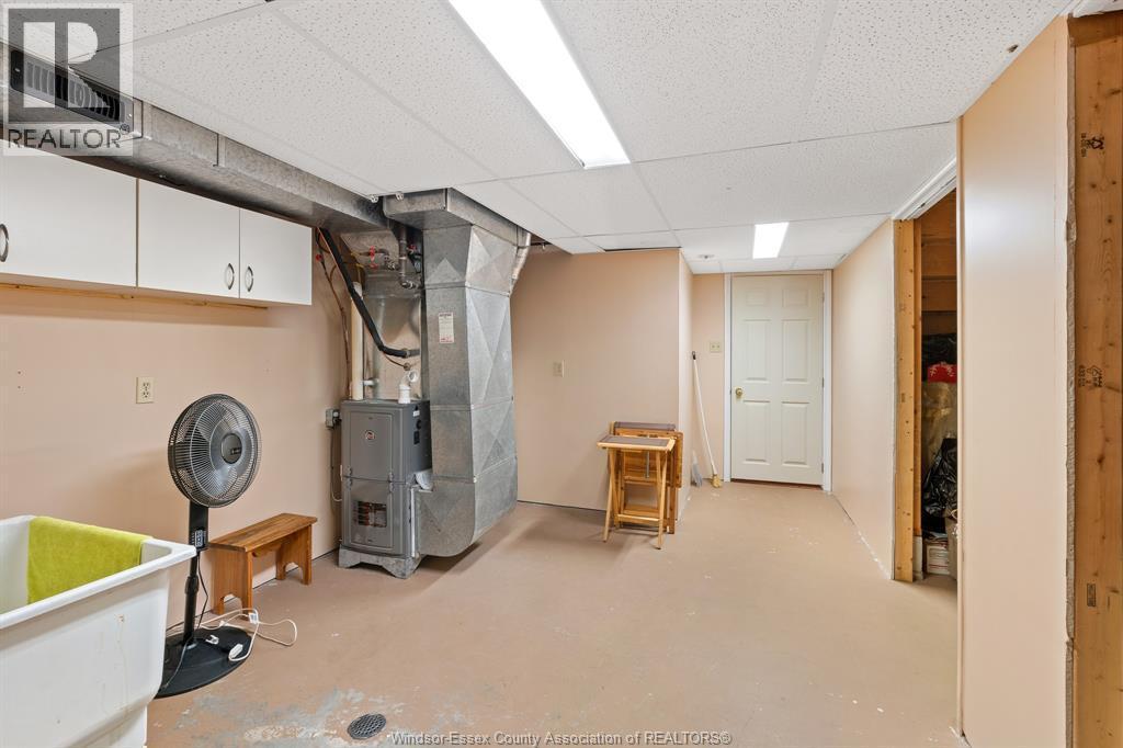 3537 Woodward Boulevard, Windsor, ON - Indoor Photo Showing Basement