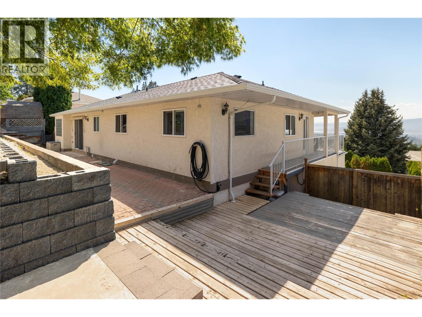 877 Toovey Road, Kelowna, BC - Outdoor With Deck Patio Veranda With Exterior