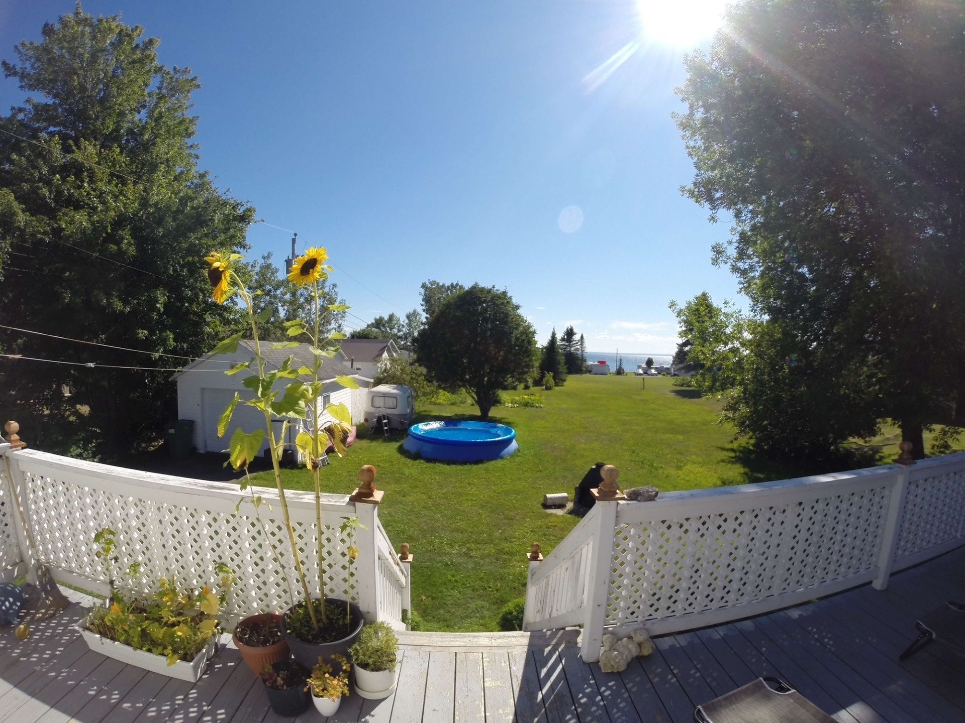 Back of Structure - 278 Boul. Perron O., Caplan, QC - Outdoor
