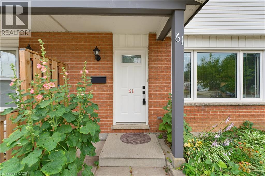 61 Balfour Crescent, Kitchener, ON - Outdoor With Exterior