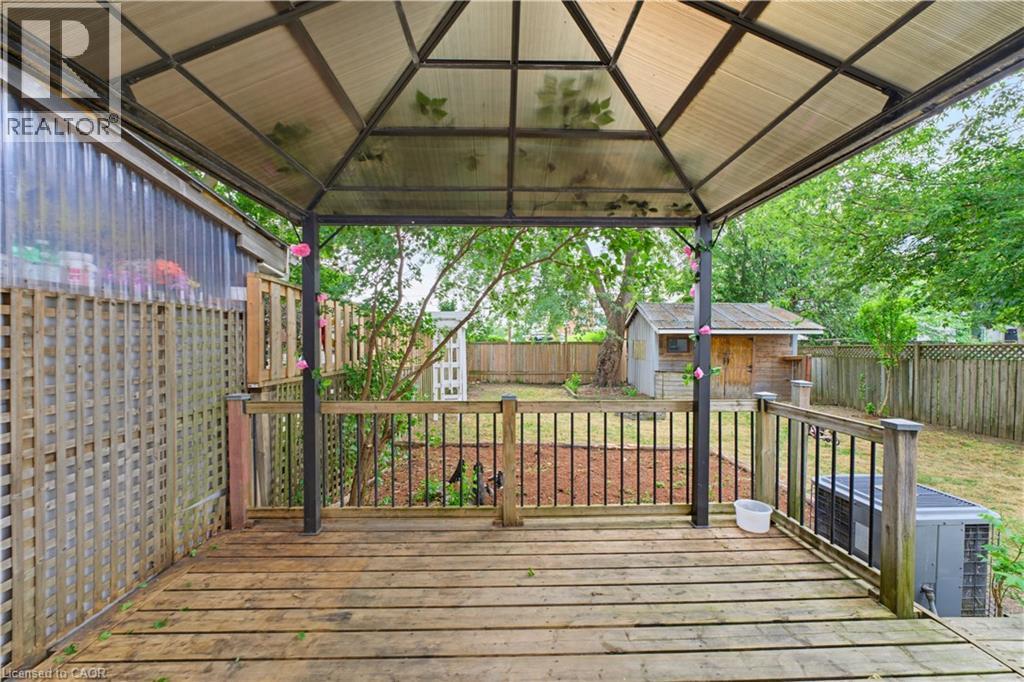 61 Balfour Crescent, Kitchener, ON - Outdoor With Deck Patio Veranda With Exterior