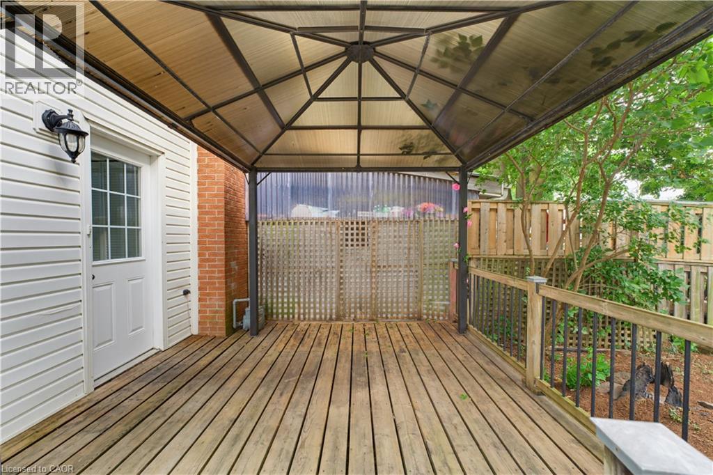 61 Balfour Crescent, Kitchener, ON - Outdoor With Deck Patio Veranda With Exterior