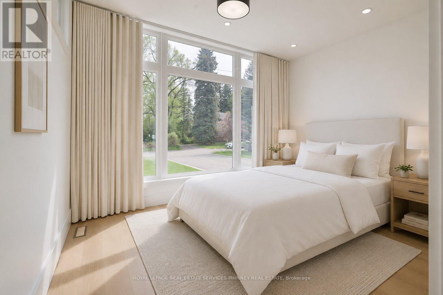 Virtually Staged - 1143 Kane Road, Mississauga, ON - Indoor Photo Showing Bedroom