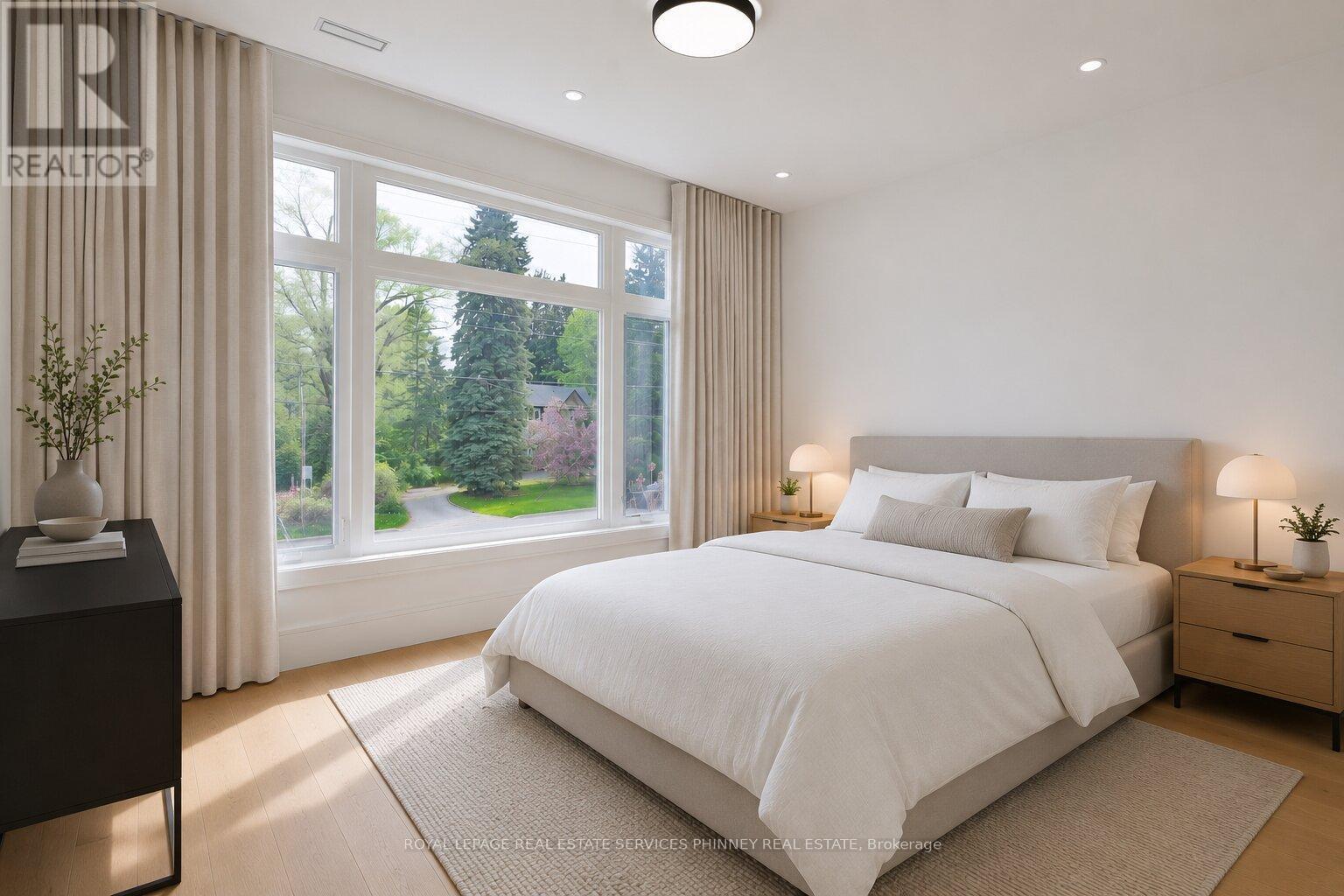 Virtually Staged - 1143 Kane Road, Mississauga, ON - Indoor Photo Showing Bedroom