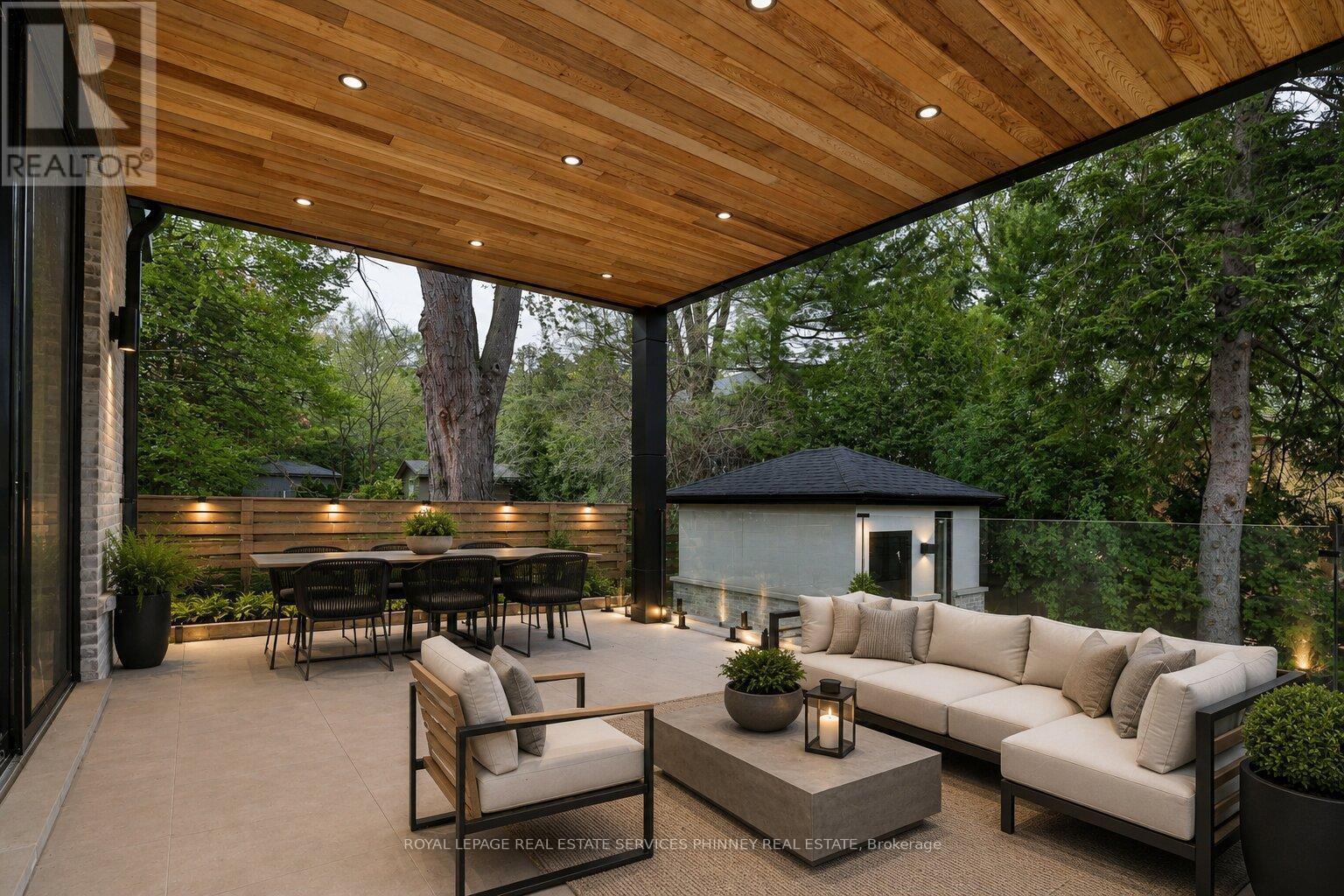 Virtually Staged - 1143 Kane Road, Mississauga, ON - Outdoor With Deck Patio Veranda With Exterior
