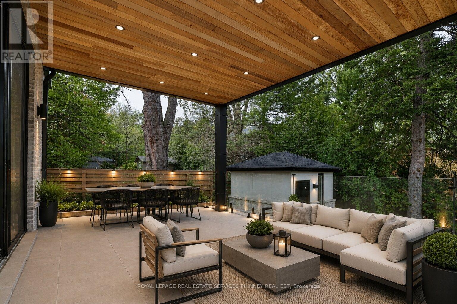 Virtually Staged - 1143 Kane Road, Mississauga, ON - Outdoor With Deck Patio Veranda With Exterior