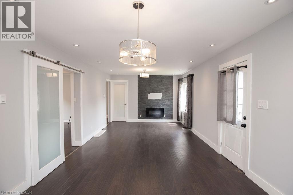 57 Division Street, Hamilton, ON - Indoor Photo Showing Other Room With Fireplace