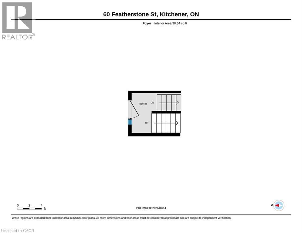 Floor plan - 60 Featherstone Street, Kitchener, ON - Other