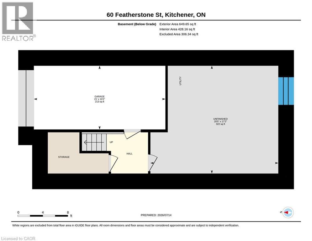 Floor plan - 60 Featherstone Street, Kitchener, ON - Other
