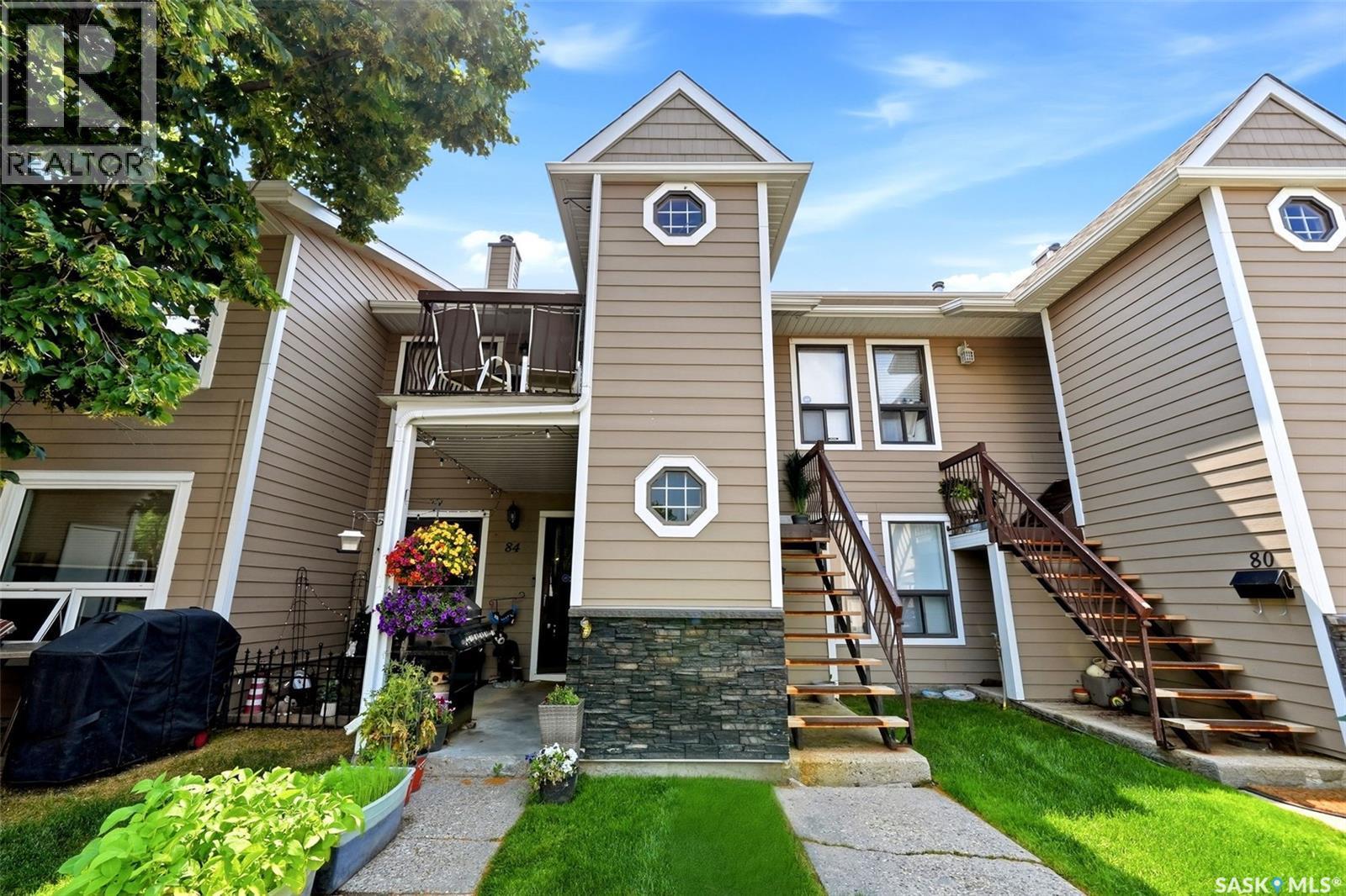 82 Cedar Meadow Drive, Regina, SK - Outdoor With Balcony