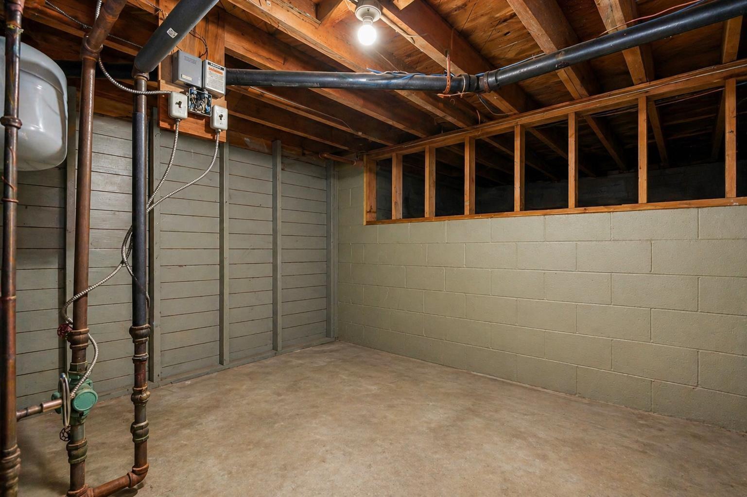 360 Wallace Street|Hope, Hope, BC - Indoor Photo Showing Basement