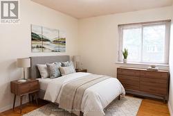 Virtually Staged bedroom - 